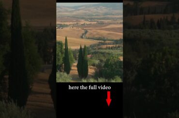 TUSCANY'S EPIC ROAD TRIP: WINE, VIEWS & SECRET SPOTS! (VAL D'ORCIA, SIENA) #tuscany #valdorcia