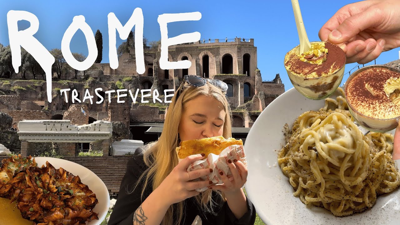 Visiting Rome: Delicious Food & Iconic Sights (Staying in Charming Trastevere) Visiting Rome: Delicious Food & Iconic Sights (Staying in Charming Trastevere)