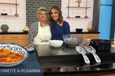 Antoinette's Italian Kitchen on FOX5 GoodDay New York | Sunday Sauce & Meatballs | Rosanna Scotto