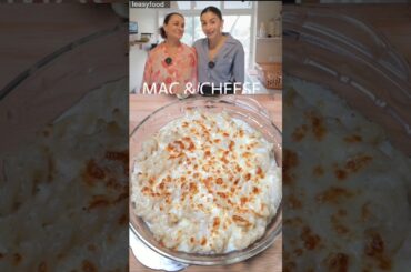Alia Bhatt's SECRET mac & cheese PASTA RECIPE REVEALED! #shorts #aliabhatt
