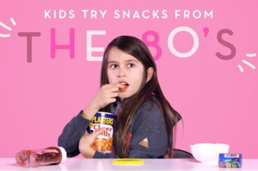 Kids Try Snacks from the 80s | Kids Try | HiHo Kids