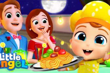 Surprise Dinner Song | Little Angel Kids Songs & Nursery Rhymes