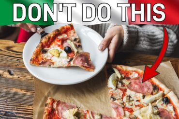 Italy's Dining SECRETS: Learn BEFORE You Go! | The Last One Will SURPRISE You!