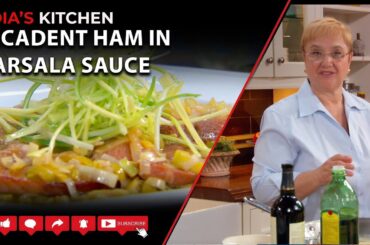 Decadent Ham in Marsala Sauce