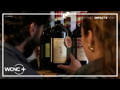 Trump threatens 200% tariff on alcohol from European Union Trump threatens 200% tariff on alcohol from European Union