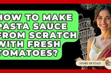 How To Make Pasta Sauce From Scratch With Fresh Tomatoes? - Story Of Italy