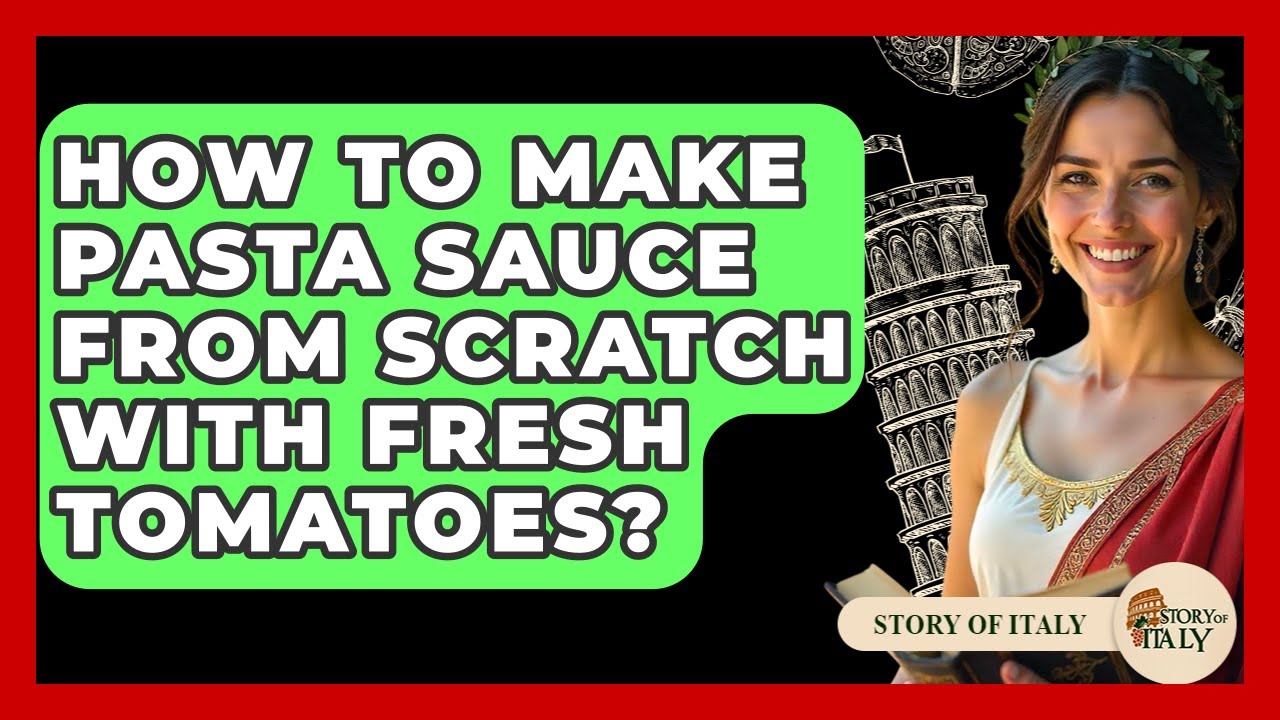 How To Make Pasta Sauce From Scratch With Fresh Tomatoes? – Story Of Italy How To Make Pasta Sauce From Scratch With Fresh Tomatoes? - Story Of Italy