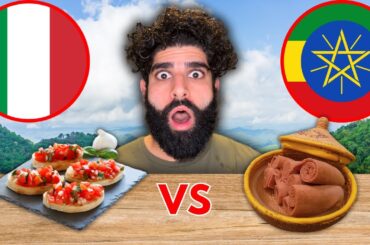 Italian Bruschetta vs Ethiopian Kategna | 2025 Food World Cup
