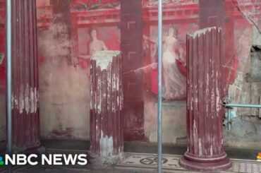 Archeologists make new discoveries in Pompeii ruins