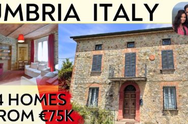 4 Stunning Homes for Sale in Umbria, Italy - Italian Houses