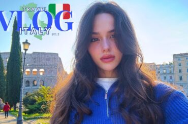 Italy VLOG pt.1 / Painting in Rome / Vatican / Cooking in Florence