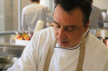 Chef Pietro Comite at the Italian Restaurant Week (22nd to 28th of November 2021 in Frankfurt)
