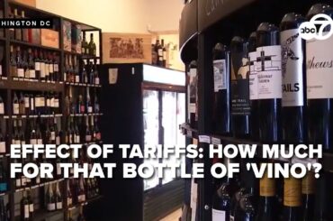 Local wine shops fear tariff wars will skyrocket cost of European wines