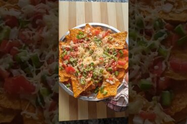 Cheesy Nachos | Loaded Nachos | #shorts