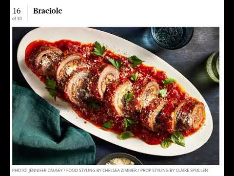 Braciole From https://www.foodandwine.com/ #Italian #Food #cooking #baking Braciole From https://www.foodandwine.com/ #Italian #Food #cooking #baking