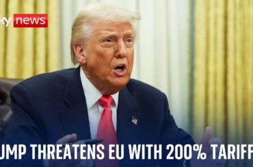 Trump threatens 200% tariffs on French wine and champagne