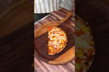 Half cutting pizza #shorts #food #pizza