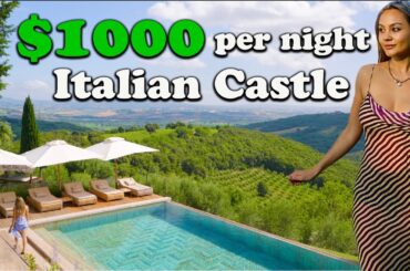 $1000 per night Italian Castle! Is it Worth it? Best Hotel in Italy? | Maz - Where To Find Me