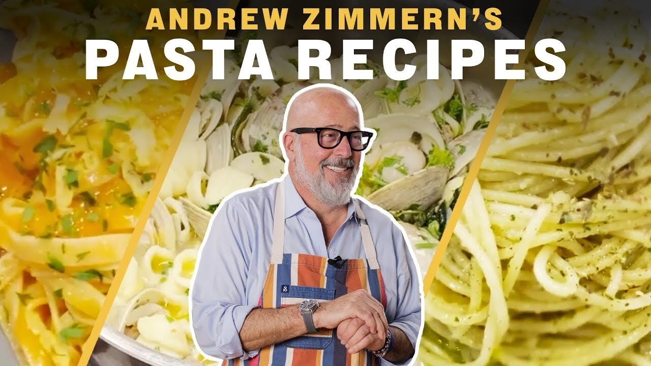 Compilation: Top 5 Pasta Recipes | Andrew Zimmern Compilation: Top 5 Pasta Recipes | Andrew Zimmern