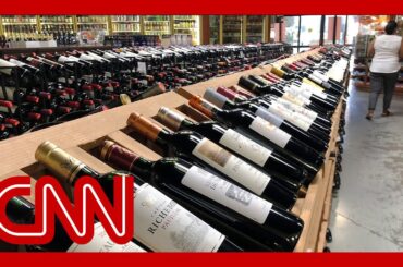 Trump threatens 200% tariff on European alcohol as trade war escalates