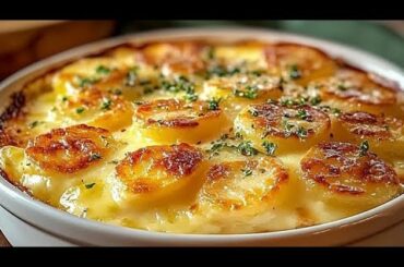 I learned this potato gratin recipe from my Italian friend! Easy and so delicious recipe!