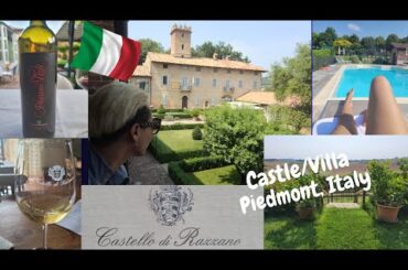 Castle Series: Villa Castello Di Razzano in Piedmont, Italy. Vineyards, Wine Estate, and Museum.