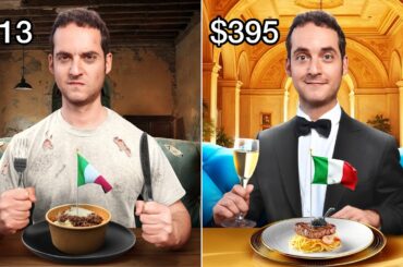 $13 vs $395 Italian Food