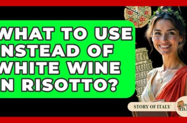 What To Use Instead Of White Wine In Risotto? - Story Of Italy