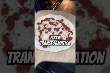 Look at this pizza transformation!