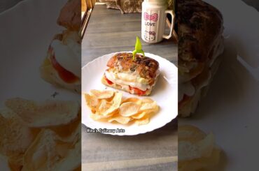 (10 Mins) Focaccia Sandwich #ritusculinaryarts #viralvideo