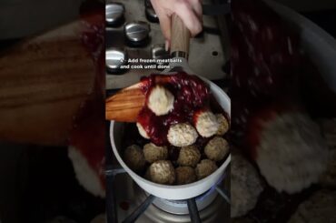 Easy family dinner with meatballs... | SipBiteGo #recipes #shortsirl #holidayswithshorts