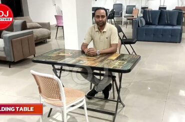 Folding Dining Table | Folding Table | Folding Chair | POJ Furniture