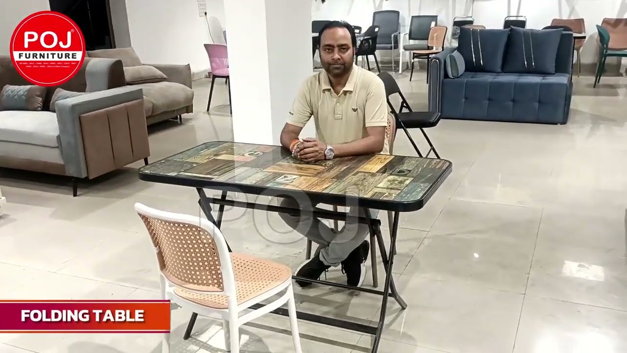 Folding Dining Table | Folding Table | Folding Chair | POJ Furniture Folding Dining Table | Folding Table | Folding Chair | POJ Furniture