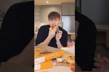 Two Brits try Hot-N-Ready Pizza from Little Caesars!