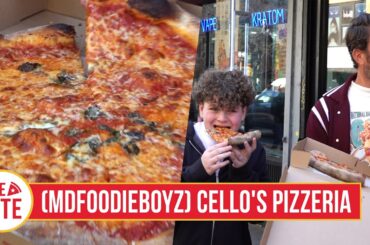 Barstool Pizza Review - Cello's Pizzeria (New York, NY) with @MdFoodieBoyz
