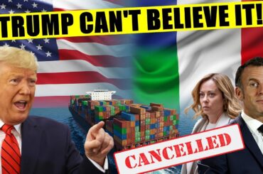 Trump Didn’t Expect This from Italy and France! $26 Billion Shockwave Hits U.S. Economy