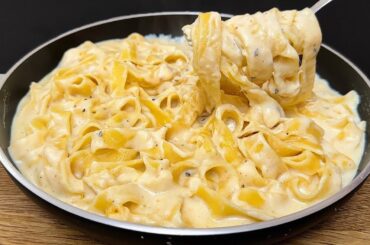 Restaurant quality pasta in 5 minutes! So easy, cheap and delicious recipe!