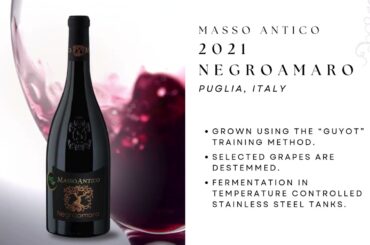 Masso Antico Primitivo, Fiano & Negroamaro Wines From Puglia, Southern Italy