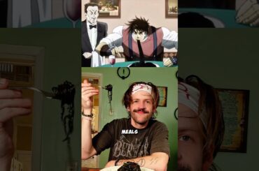 The Squid Ink Pasta from Jojo’s Shocked Me #shorts