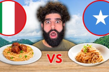 Italy vs Somalia | 2025 Food World Cup