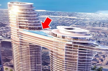 Address Sky View Hotel Dubai - Infinity Pool with Burj Khalifa View (4K Tour & Vlog)