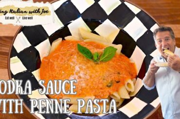 How to Make Vodka Sauce with Penne Pasta Recipe Cooking Italian with Joe