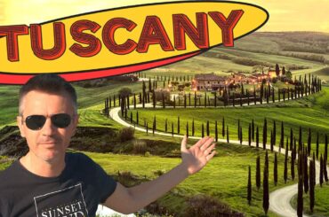 TUSCANY'S HIDDEN GEMS: WINE, VIEWS & MOVIE MAGIC! VAL D'ORCIA, SIENA, MONTEPULCIANO & MORE!