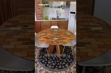 DIY Wooden Dining Table | Finishing with Borma Wachs Italy Hard Wax Oil