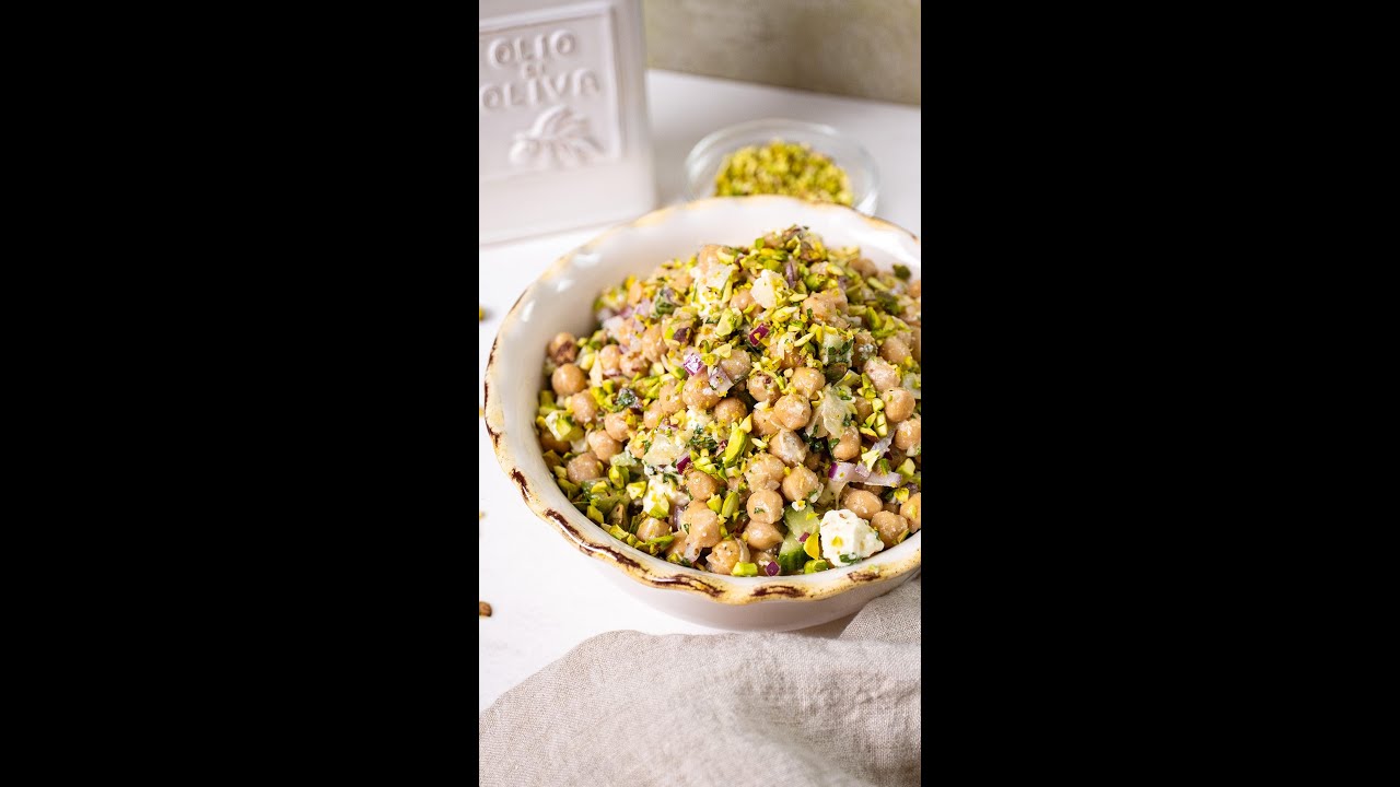 Garbanzo Bean Salad with PIstachios Garbanzo Bean Salad with PIstachios