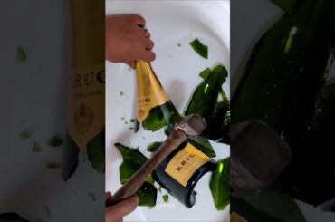 resin broken bottle, memory of a wedding #wallart #weddingmemories