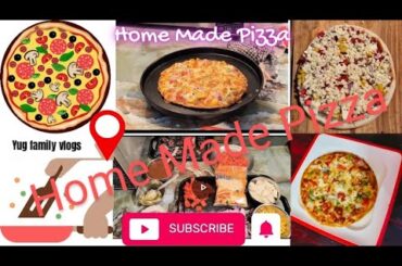 Restaurant Style Pizza at Home #youtubeshorts #cooking #vlog #pizza #food #shorts #ytshorts #viral