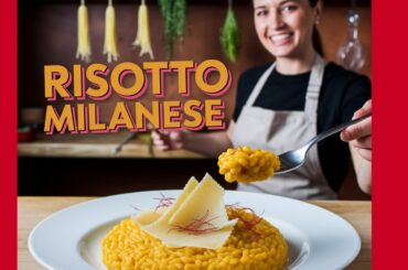 An Italian Chef Shows How To Make Authentic Risotto alla Milanese