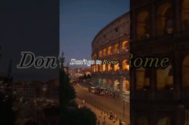 Planning a Trip to Rome in 2025? Think Again! #rome #jubilee