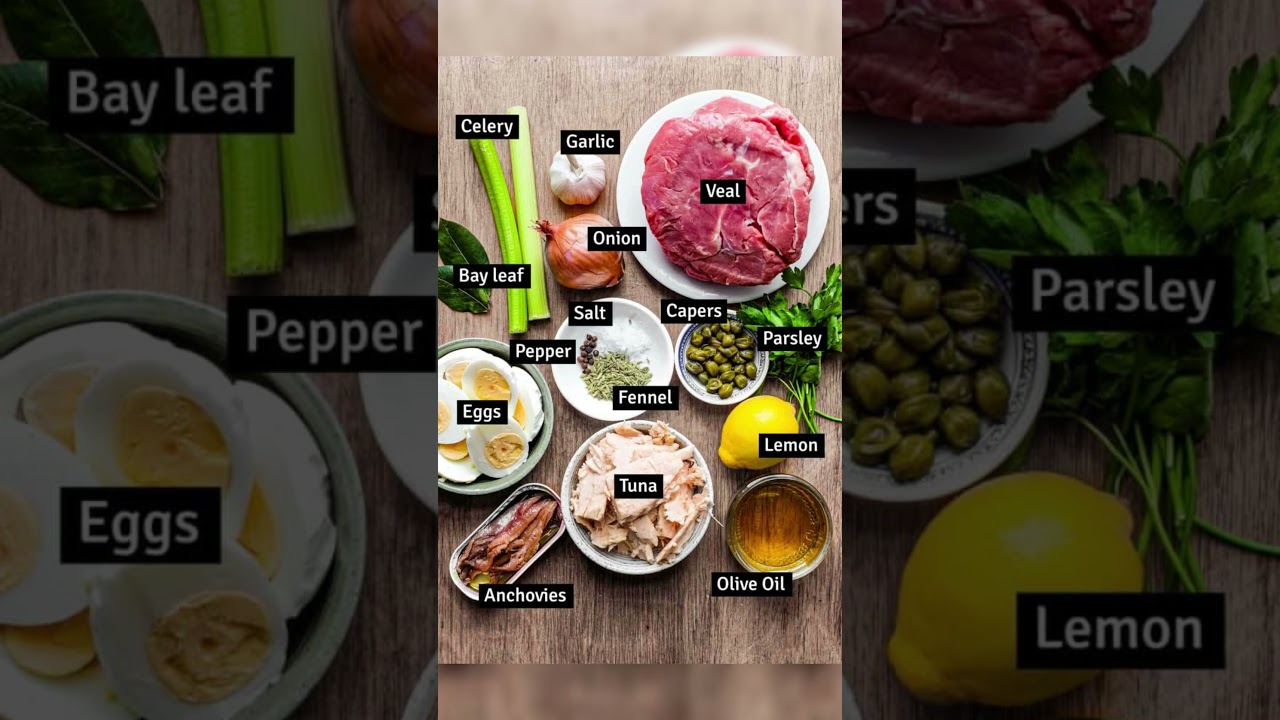 Authentic Vitello Tonnato Recipe | Classic Italian Veal with Tuna Sauce Authentic Vitello Tonnato Recipe | Classic Italian Veal with Tuna Sauce